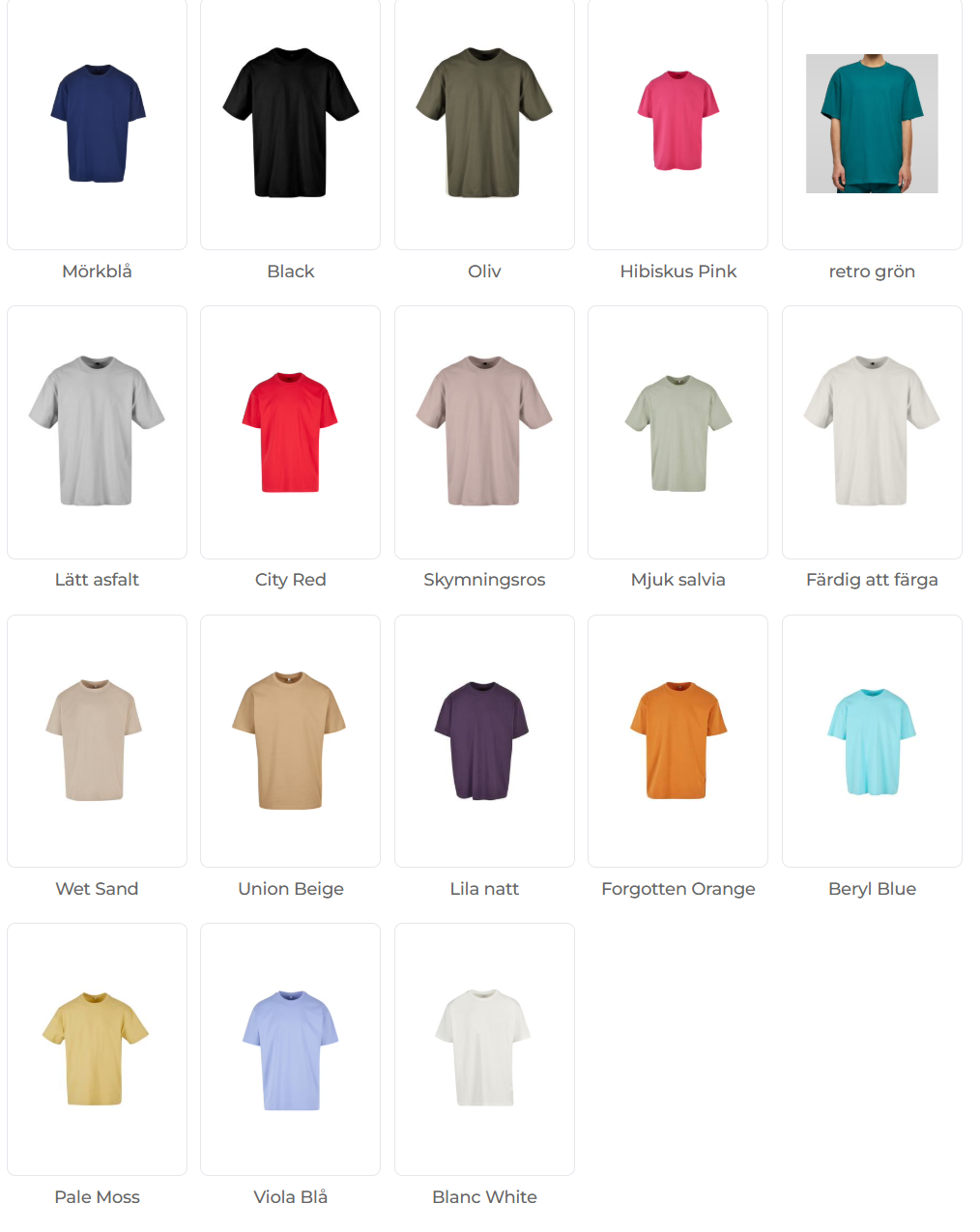 Build Your Brand BY102 - Oversize tshirt