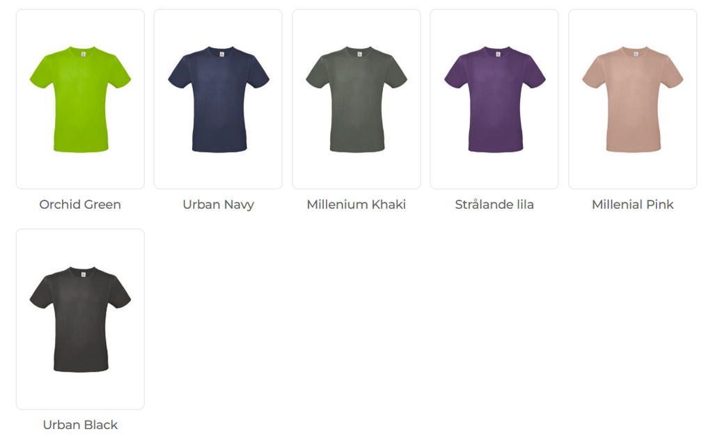 B&C BC01T - Standard Tshirt